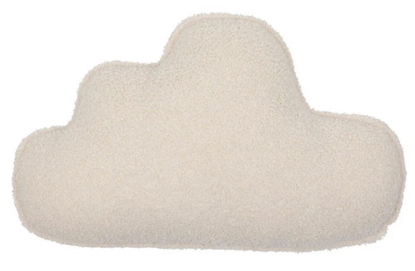 Boucle Cloud Pillow "White Teddy"