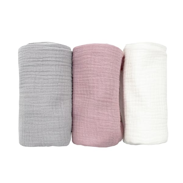 Muslin Squares De Lux 3-Pack